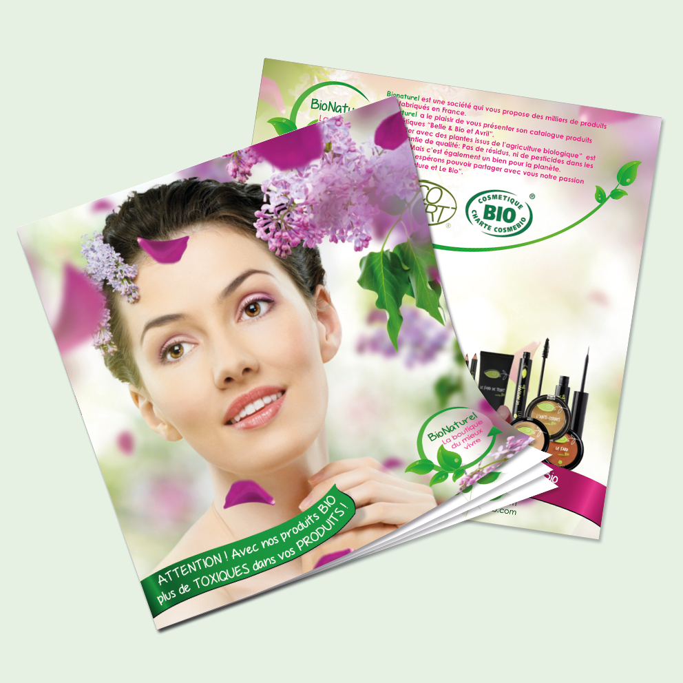 BioNaturel 化妝品宣傳畫冊設計-上海畫冊設計公司設計分享-封面設計欣賞2