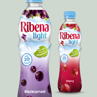 上海包裝設(shè)計(jì)公司分享：RIBENA-light 迪卡璐水果飲料包裝設(shè)計(jì)3