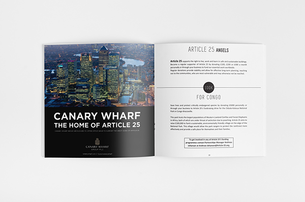 上海畫冊設計公司分享Charity 倫敦慈善籌款公益活動宣傳畫冊設計4