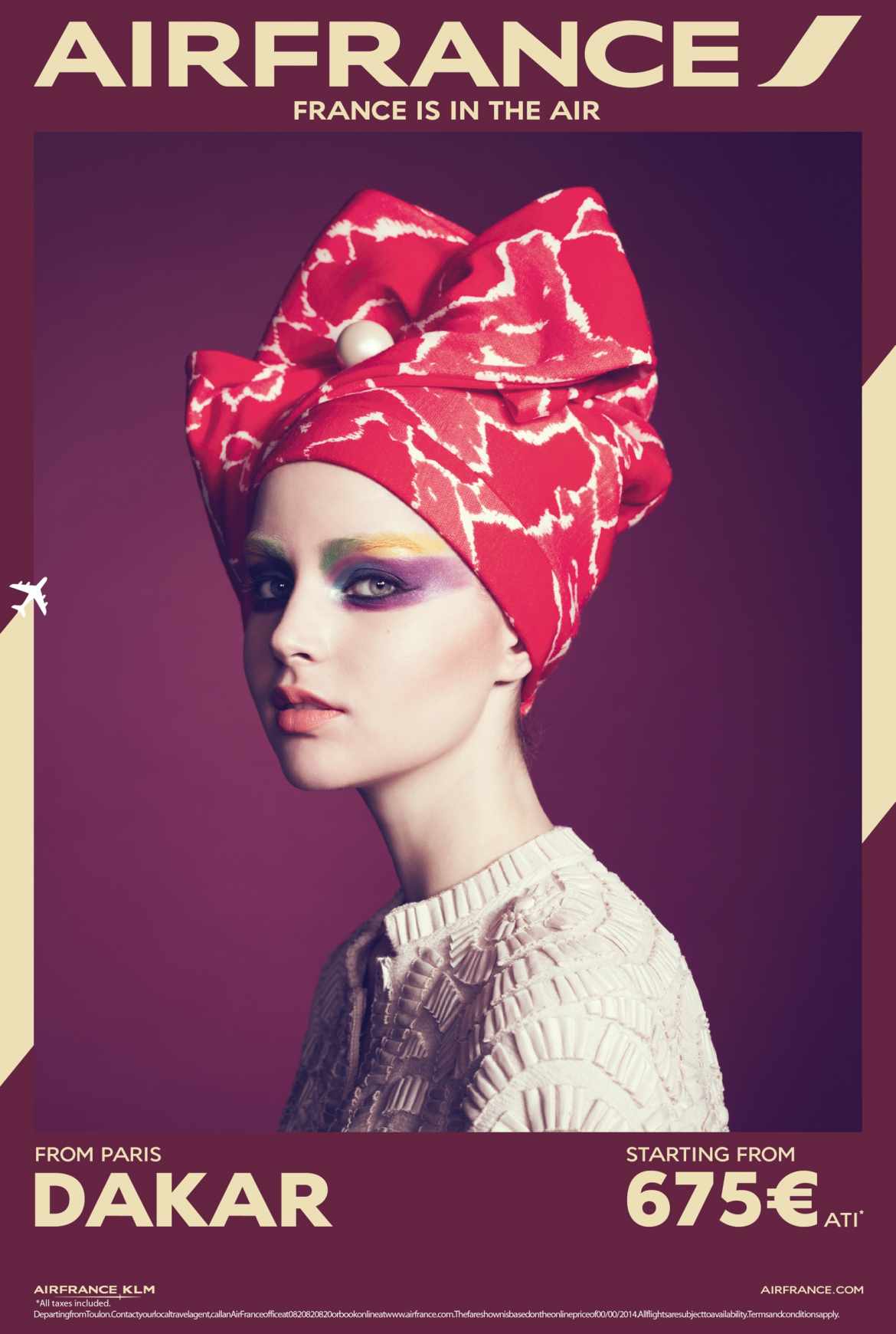 尚略上海廣告設(shè)計(jì)公司分享：法國航空公司價(jià)格促銷平面創(chuàng)意廣告設(shè)計(jì)3