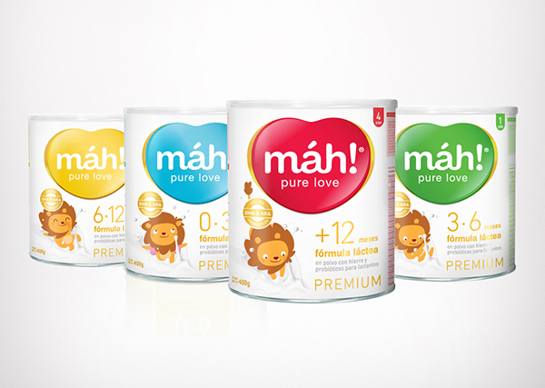 Máh兒童奶粉營養品包裝設計1-上海尚略包裝設計公司