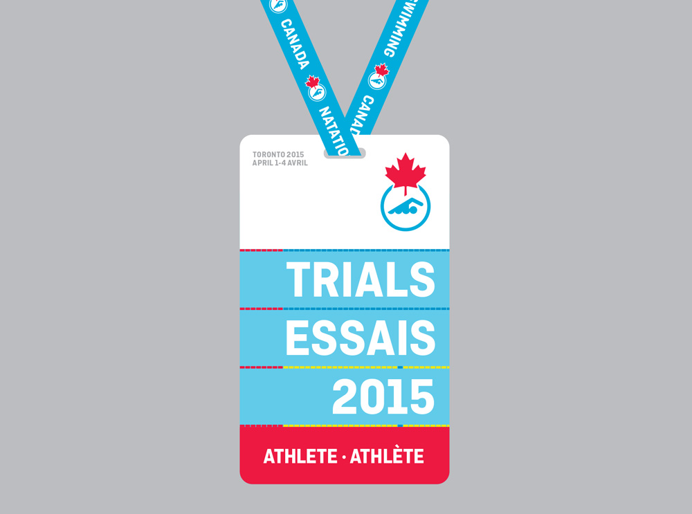 加拿大游泳協(xié)會標志設計品牌VI形象設計7