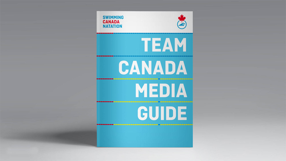 加拿大游泳協(xié)會標志設計品牌VI形象設計12