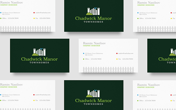 Chadwick查德威克莊園社區住宅地產品牌形象設計VI設計8