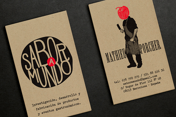 SABOR A MUNDO餐廳品牌形象設(shè)計4