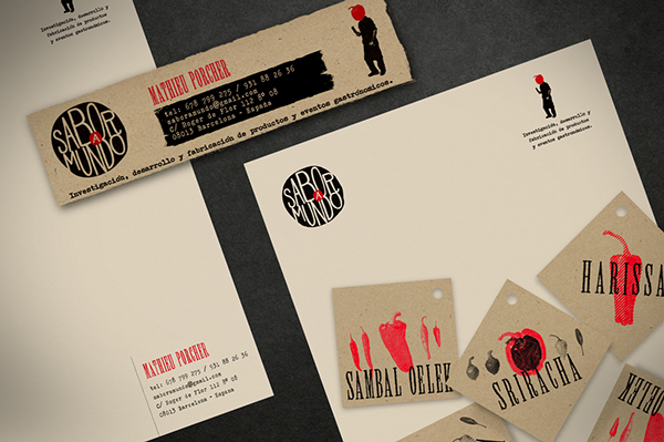 SABOR A MUNDO餐廳品牌形象設(shè)計3