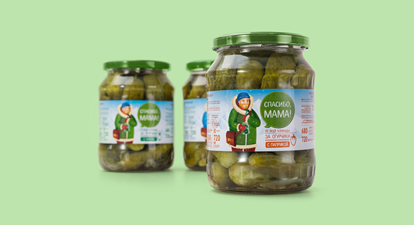 Mom醬瓜咸菜腌制品品牌包裝設(shè)計(jì)-上海包裝設(shè)計(jì)公司分享1