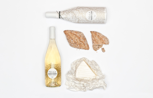 Figula 葡萄酒葡萄藤黑色線條包裝設計-上海包裝設計公司設計欣賞9