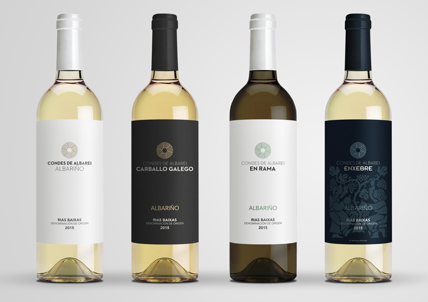 Condes de Albarei 葡萄酒莊包裝設計3