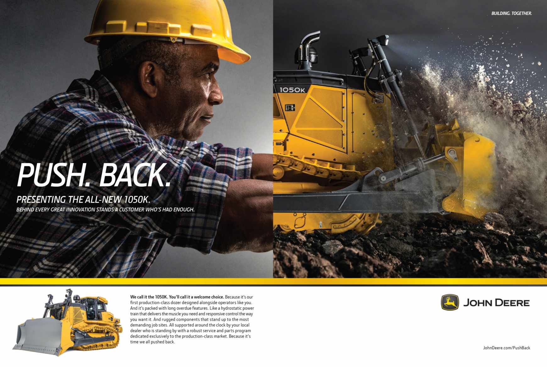 John Deere約翰迪爾工程建筑機(jī)械平面廣告創(chuàng)意設(shè)計(jì)-上海廣告設(shè)計(jì)公司4