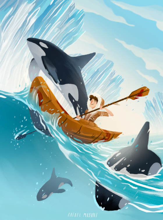 上海平面設計公司欣賞美麗時刻漂亮插畫設計5