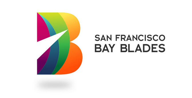 Bay Blades 體育俱樂部B字母標志設計4