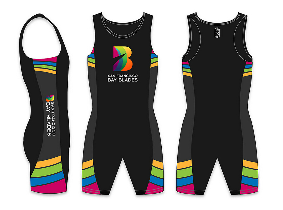 Bay Blades 體育俱樂部B字母品牌VI形象設計7