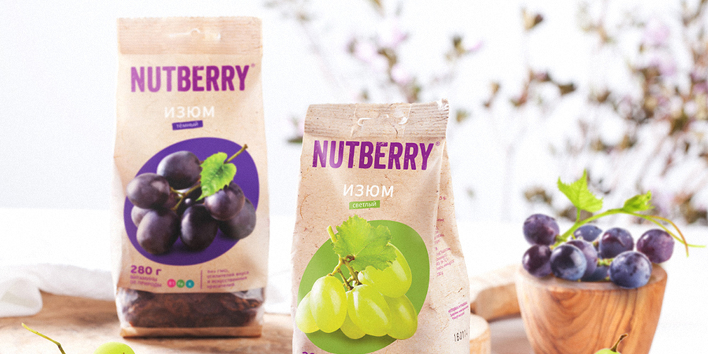 Nutberry 健康有機食品干果品牌塑造之水果干果包裝設(shè)計2