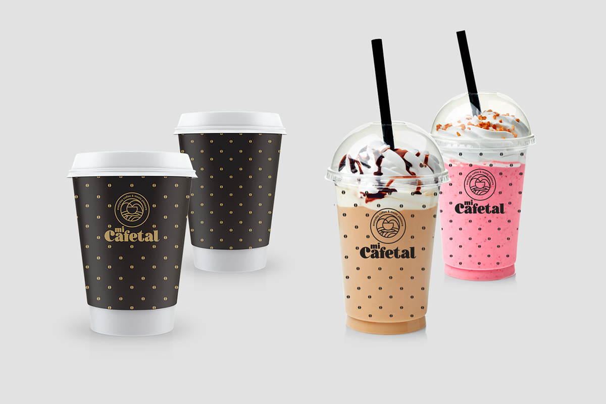 Mi Cafetal 咖啡連鎖店品牌標志設計VI視覺形象設計-上海VI設計公司5