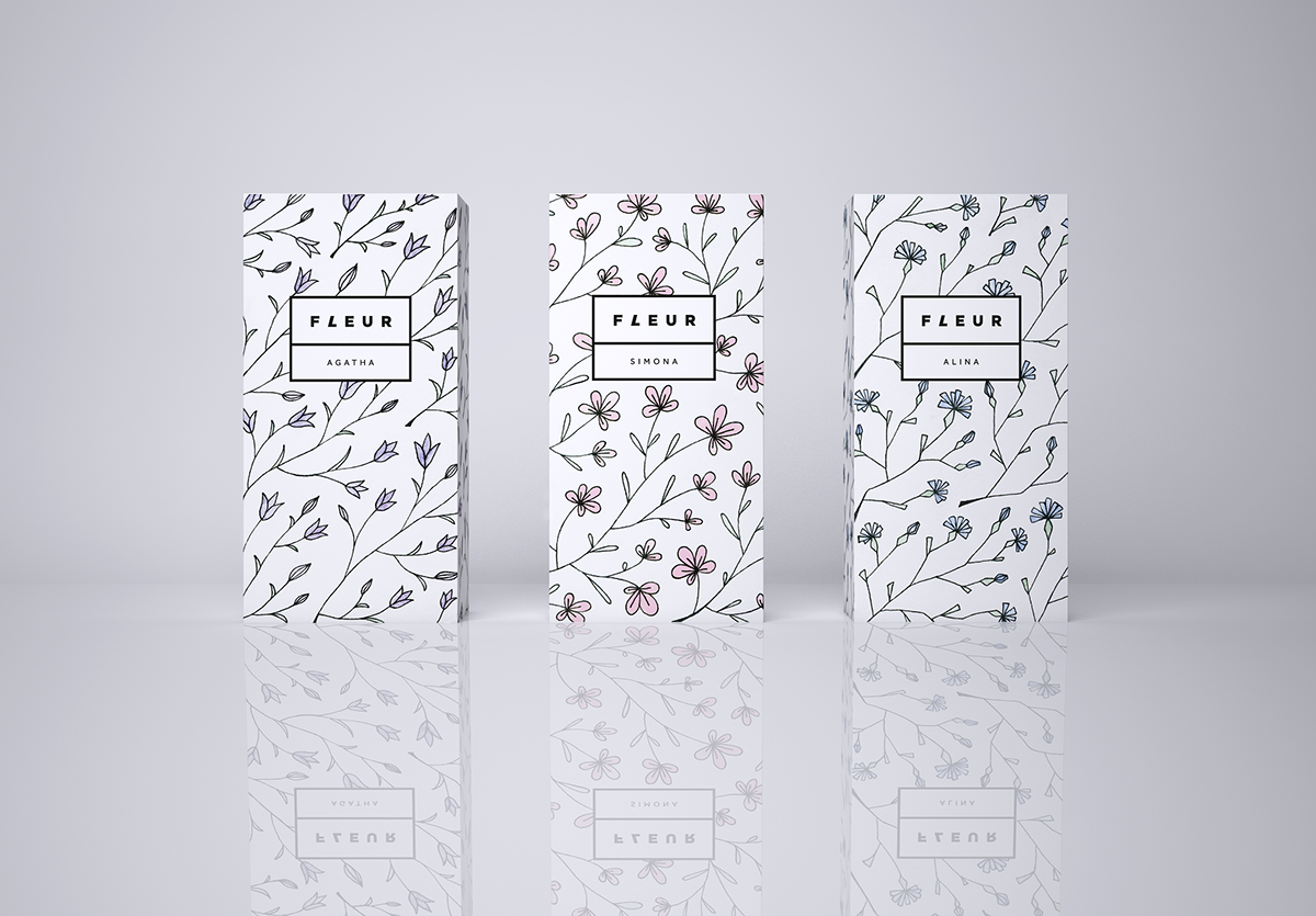 FLEUR化妝品品牌包裝設計5