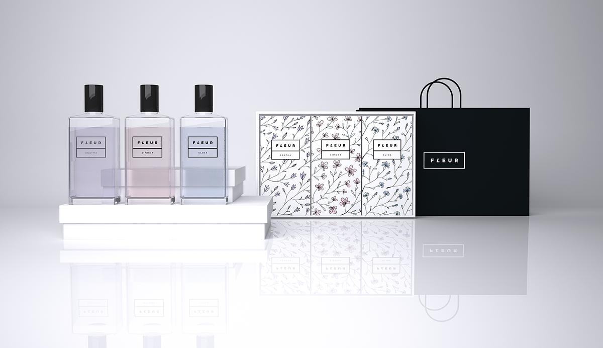 FLEUR化妝品品牌包裝設計4