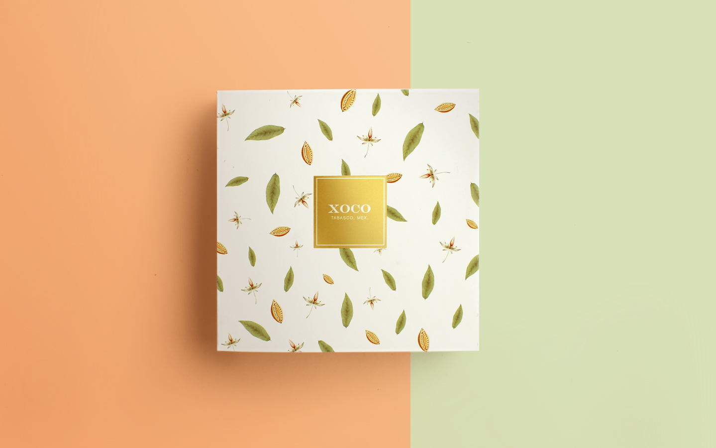 2.墨西哥XOCO巧克力葉子版包裝設計-上海包裝設計公司國外包裝設計欣賞