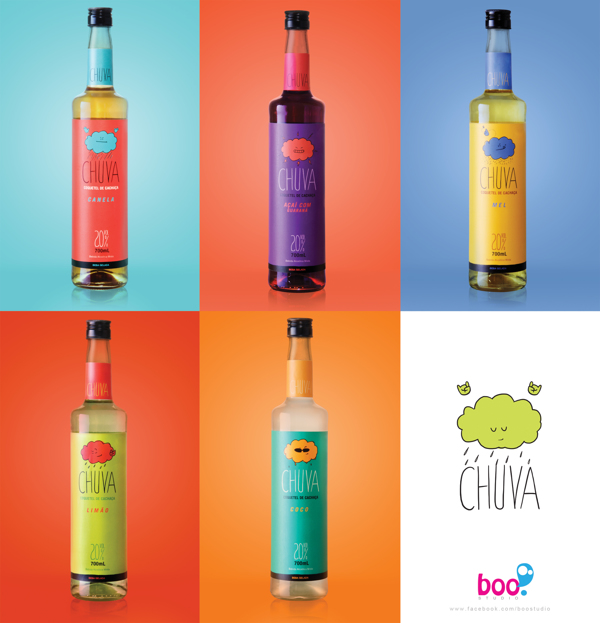 Chuva 果汁雞尾酒包裝設(shè)計(jì)-上海包裝設(shè)計(jì)公司設(shè)計(jì)欣賞1