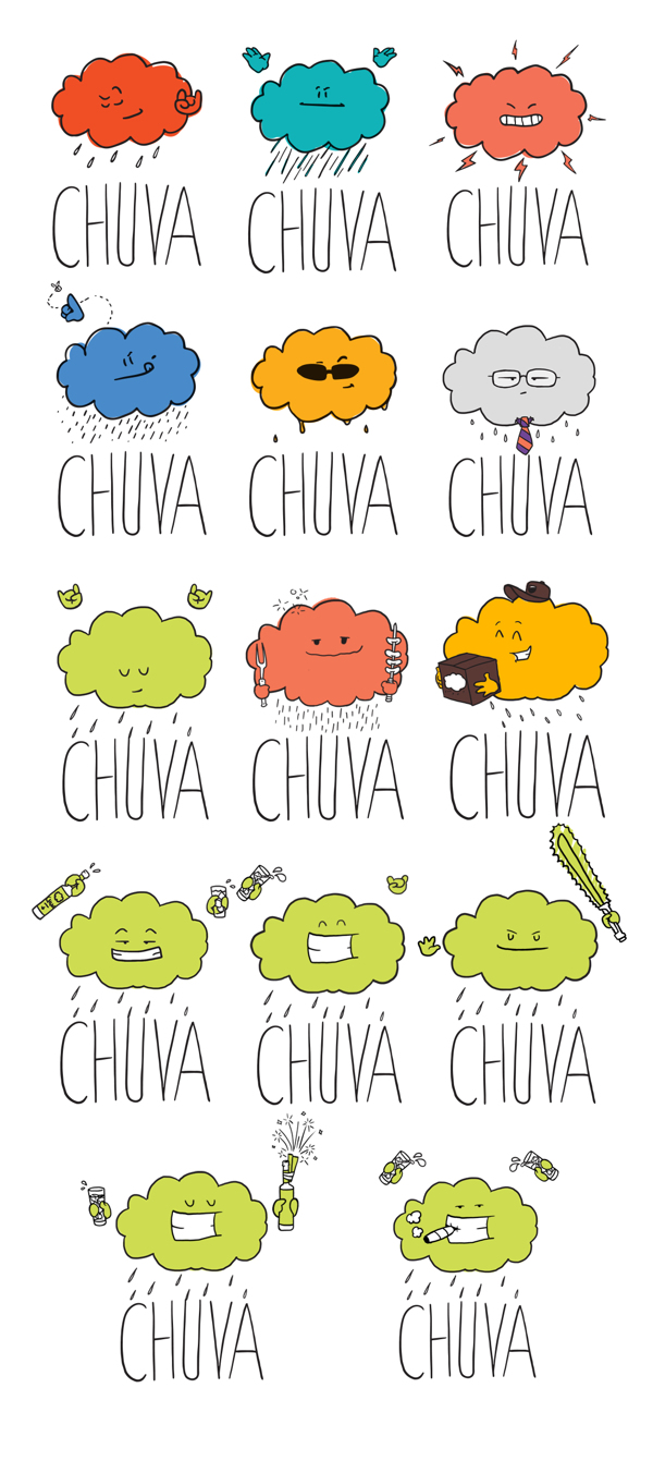 Chuva 果汁雞尾酒包裝設(shè)計(jì)云朵設(shè)計(jì)8