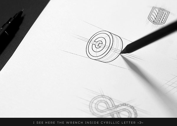 Элекс 汽車輪胎卡車客車輪胎品牌設計/輪胎維修修復標志設計VI設計7