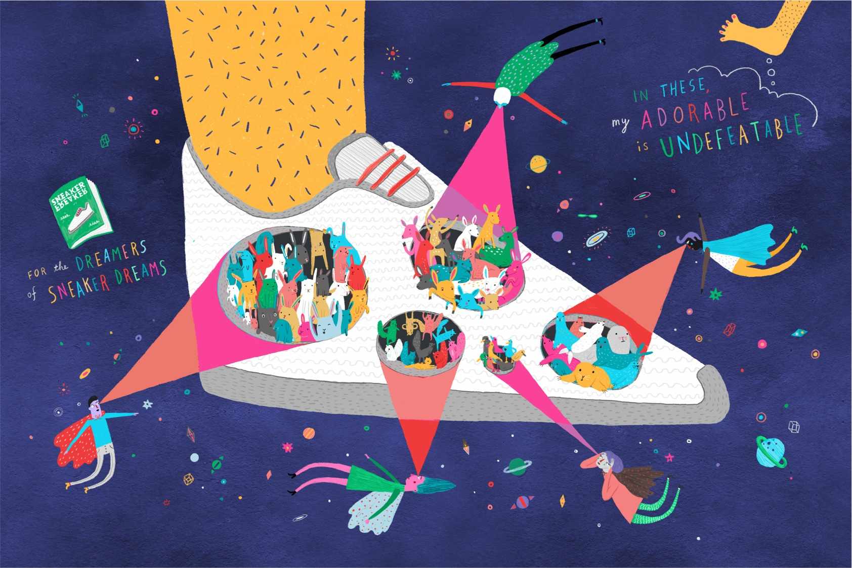 Sneaker Freaker 運動鞋球鞋雜志超炫超酷平面創意廣告設計-上海廣告設計公司廣告欣賞2