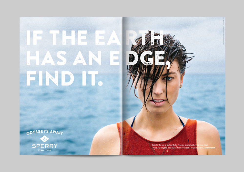 Sperry 休閑鞋品牌平面廣告設計-上海品牌策劃設計公司3