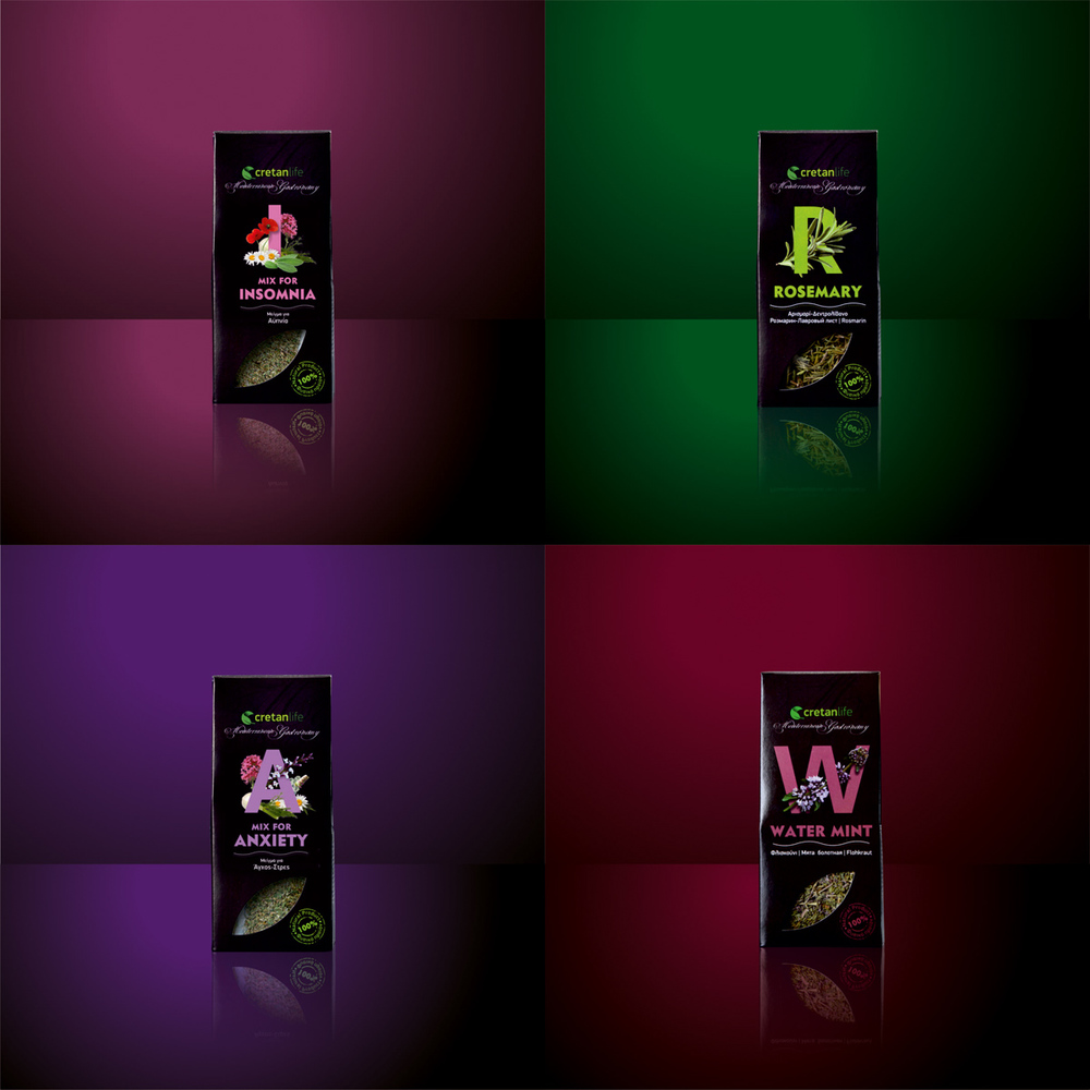 5.Creta Life 草本香料香草花茶包裝設(shè)計(jì)全家福