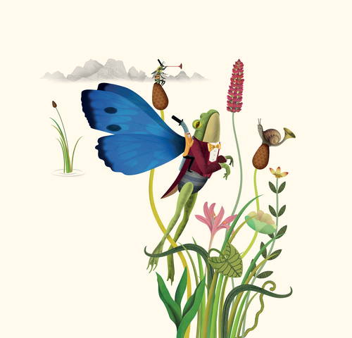 2.農夫山泉礦泉水包裝設計之長白山春季插圖