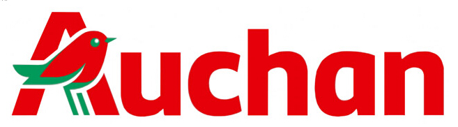 1.法國auchan歐尚超市集團標志更新設(shè)計-上海logo設(shè)計公司分享