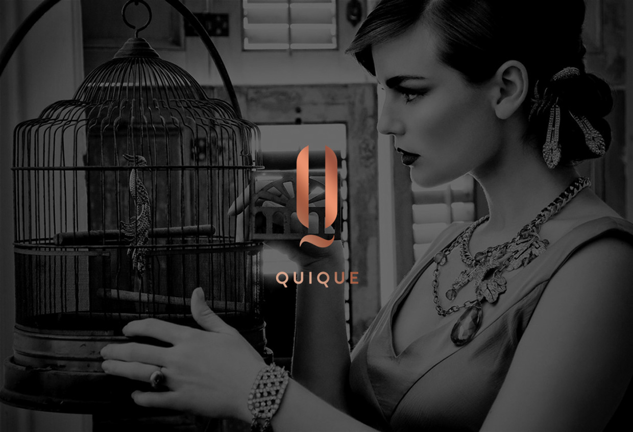 7.法國Quique化妝品品牌VI設計-上海VI設計公司