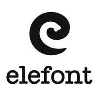 Elefont logo設計