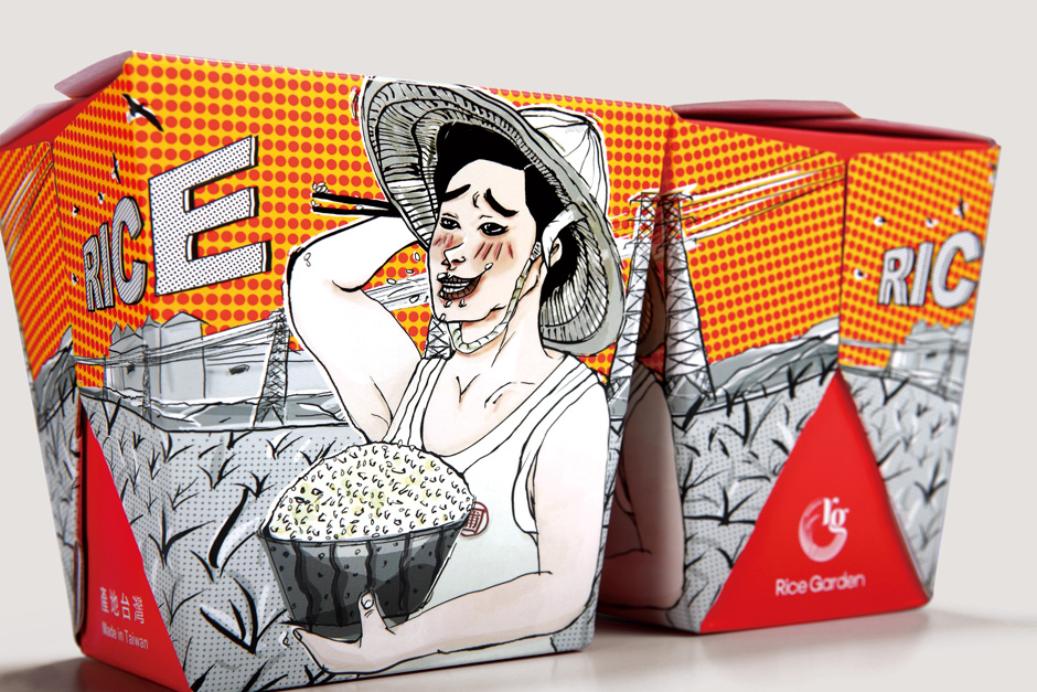 上海包裝設計公司分享米圃方便米飯便當快餐包裝設計5