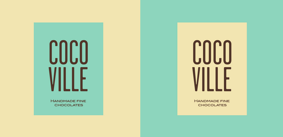 cocoville 冰淇淋巧克力 咖啡餐飲店品牌VI設計SI設計7