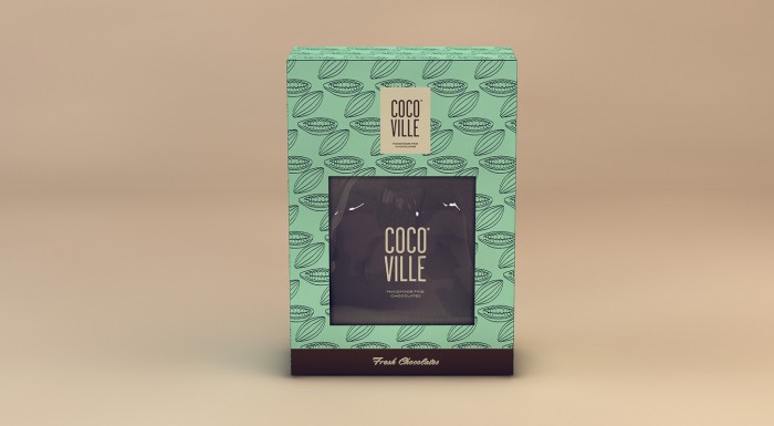 cocoville 冰淇淋巧克力包裝設計8