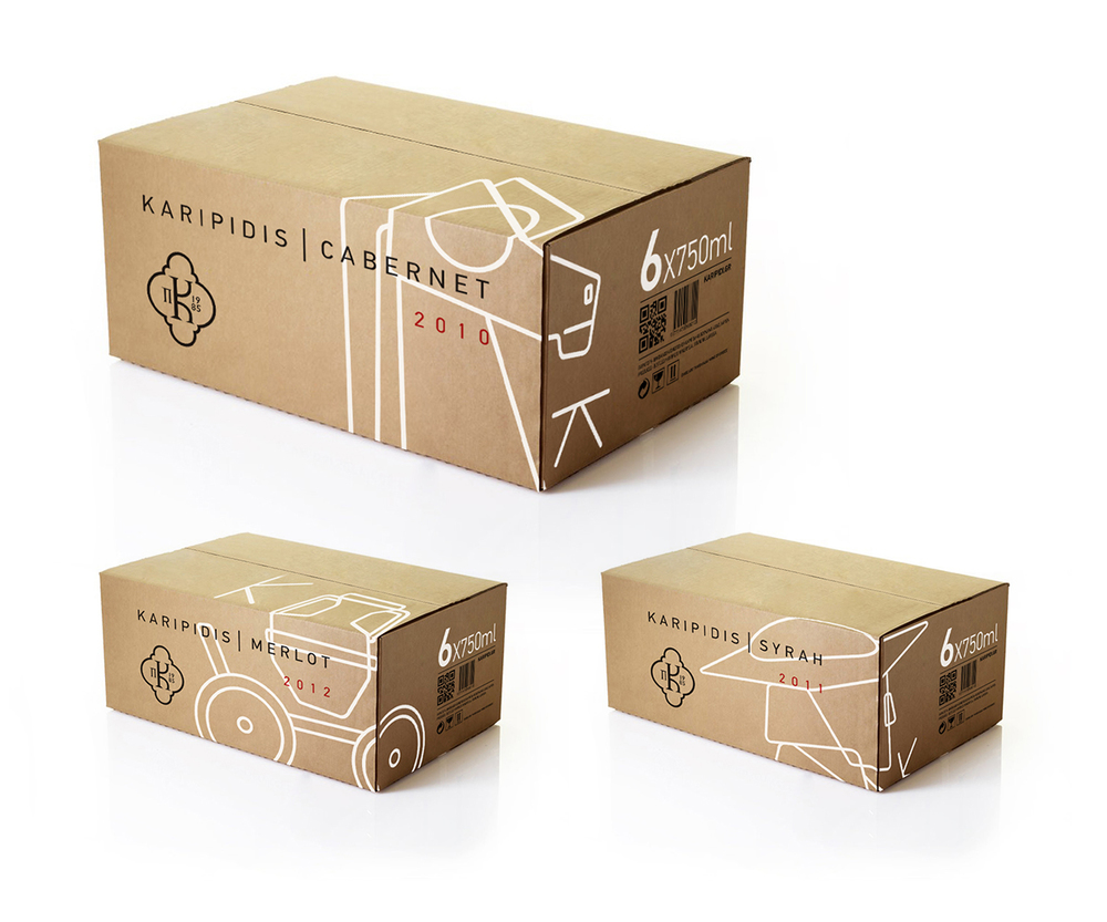 上海包裝設計公司分享：Karipidis 葡萄酒考古篇包裝設計4