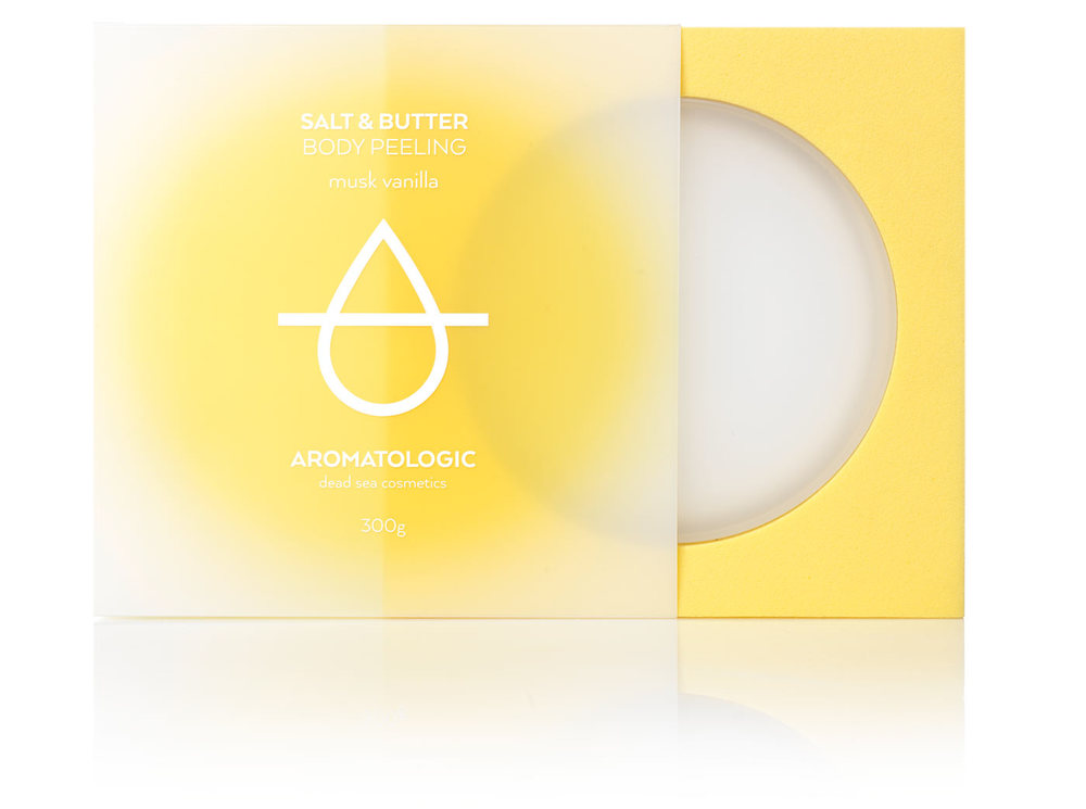 Aromatologic 保濕化妝品標志設計包裝設計3-黃色檸檬包裝