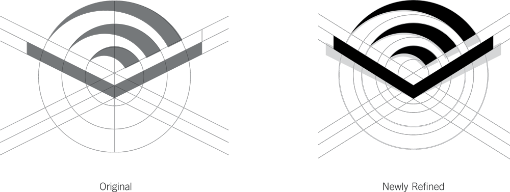 Audible有聲讀物網(wǎng)站LOGO設計-新舊LOGO對比