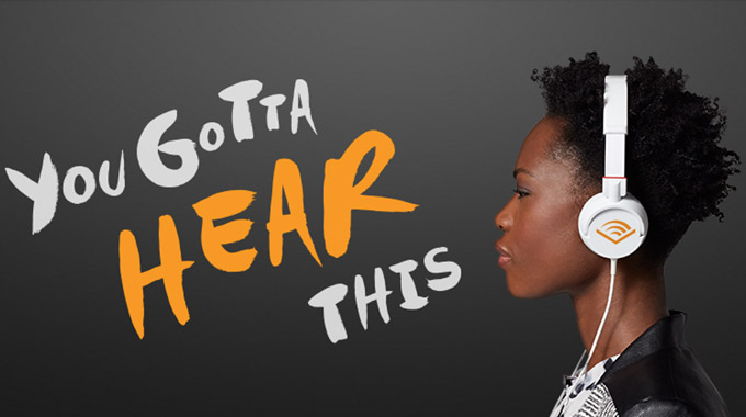 Audible有聲讀物網(wǎng)站LOGO設計2