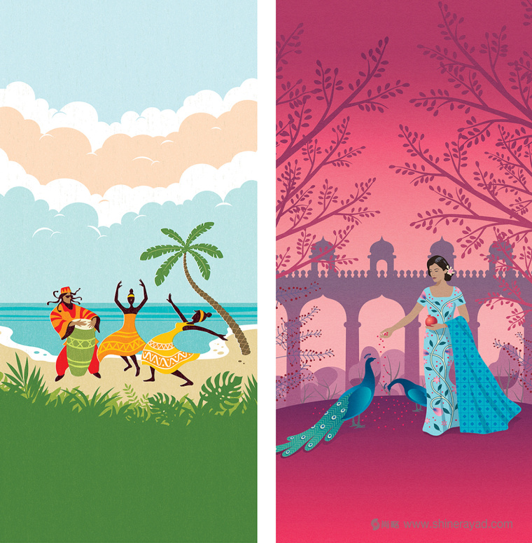 LIFE生命果汁漫畫故事版包裝設計之插畫設計7