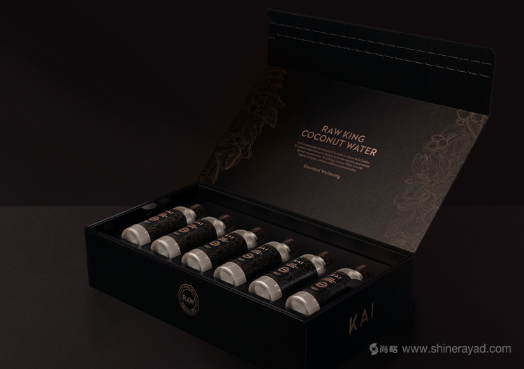 KAI 高端椰子汁飲料禮盒包裝設計-上海包裝設計公司包裝欣賞3