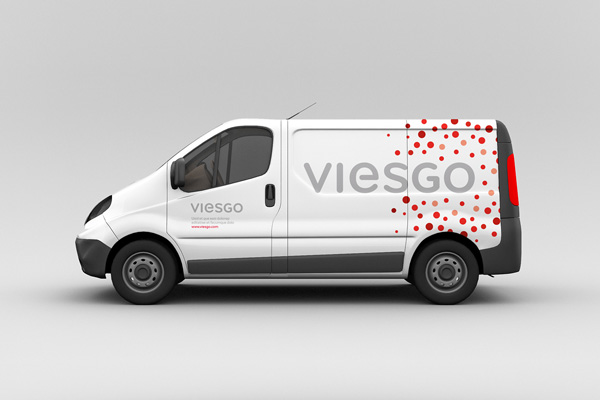 上海LOGO設(shè)計公司分享：西班牙能源公司ViesgoVI設(shè)計9-車身設(shè)計