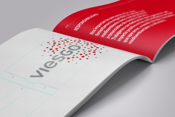 上海VI設(shè)計公司分享：西班牙能源公司Viesgo新VI設(shè)計-畫冊版式設(shè)計2