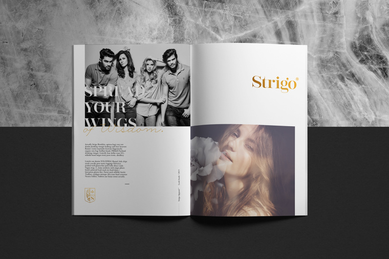 Strigo服飾品牌形象全案設計-服飾品牌畫冊設計