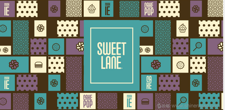 Studio烘培面包糕點店品牌VI視覺形象設計VI輔助圖形設計-上海品牌設計公司