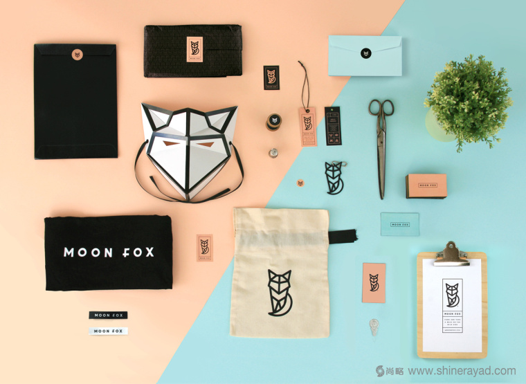 moon fox 月亮狐貍女性內衣服飾品牌VI形象設計12