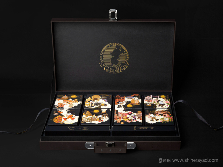 Disney迪斯尼“民國范”月餅禮盒包裝設計欣賞22