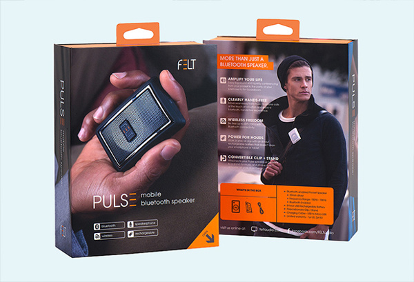 Felt 無線音箱橙色品牌全案形象設計-包裝設計5