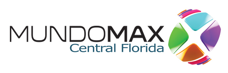 美國西班牙語電視臺MundoMax新3D立體X字母LOGO設(shè)計3