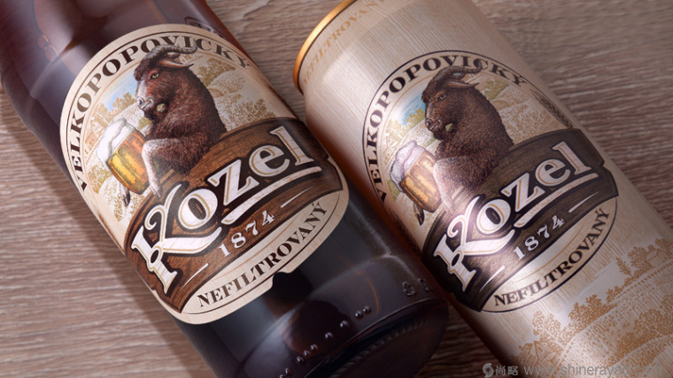 國(guó)外啤酒包裝設(shè)計(jì)欣賞——俄羅斯Kozel 啤酒山羊插畫(huà)包裝設(shè)計(jì)3